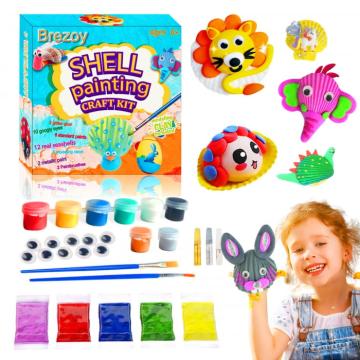 Set de pictura pe 12 forme de animalute