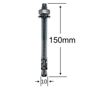 Conexpand ancora cu cep cilindric si clema M10x150 de la Marisim Total Instal Srl