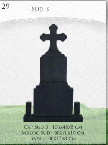 Monument sud 3 cruce cap trifoi