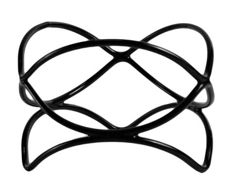 Stand prezentare non-alunecare Raki Dance, 21,5x21,5xh15cm