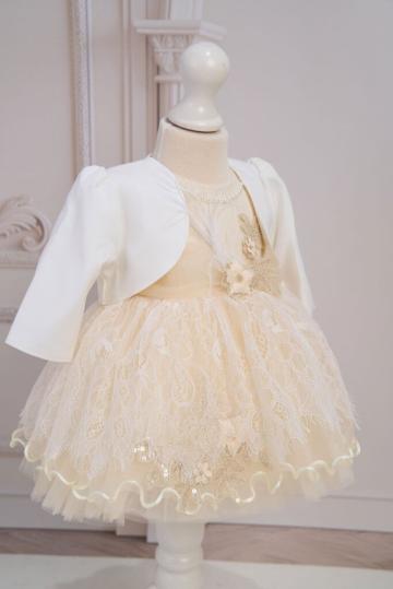Rochita Miss Coco - bej (maneca scurta) de la Andreeatex