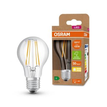 Bec LED Osram Classic A60, Ultra Efficient Light, E27, 7.2W de la Eve Nasia S.r.l