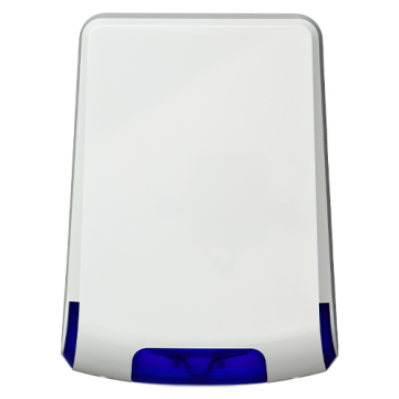 Sirena piezo de exterior, LED albastru, 85 105 db