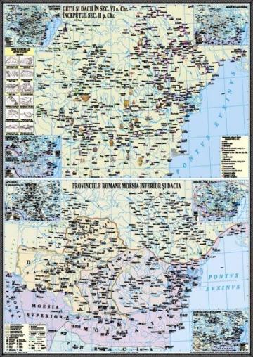 Civilizatia geto-dacilor. Provinciile Romane Moesia Inferior