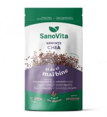 Seminte de chia SanoVita 150g de la Supermarket Pentru Tine Srl