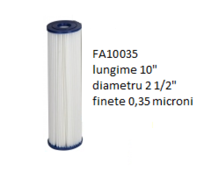 Cartus filtrare apa FA10035 0,35 microni de la Tomas Prodimpex Srl.