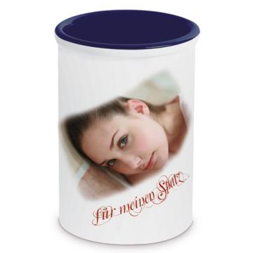 Suport creioane interior albastru de la Sublirom Co. SRL