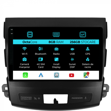 Navigatie dedicata Mitsubishi Outlander (2005-2011), 9 inch