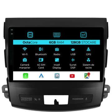Navigatie dedicata Mitsubishi Outlander (2005-2011), 9 inch