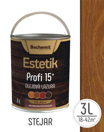 Lazura lemn Estetik Profi 3L stejar de la Deposib Expert Srl
