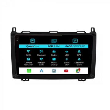 Navigatie dedicata Mercedes Vito Sprinter Viano B200 A B