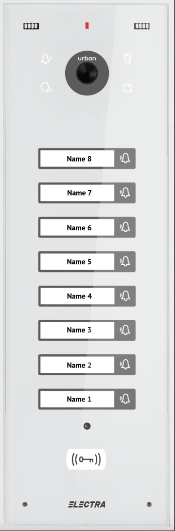 Panou video urban ~ 8 familii de la Electra Instal Srl