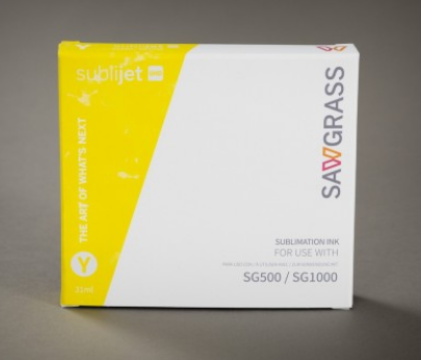Cartus sublijet-UHD pentru Sawgrass SG500/SG1000 - galben