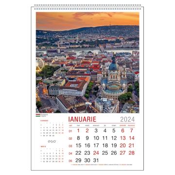 Calendar de perete Orasele lumii de la Best Media Style Srl