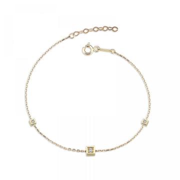 Bratara Oriana aur roz 14K