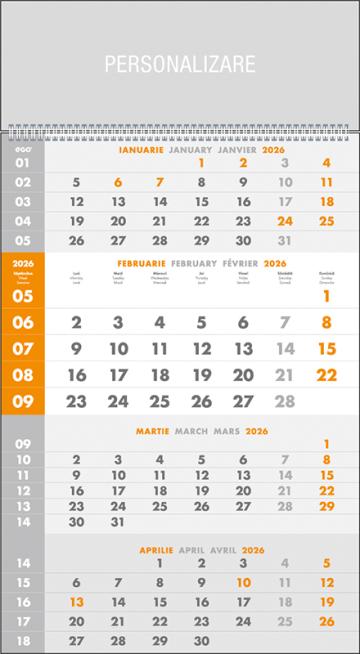 Calendar triptic Special Ego - 2026