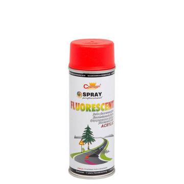 Spray vopsea fluorescent 400ml rosu Champion Color