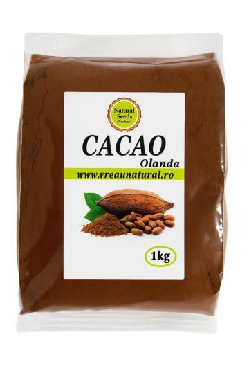 Cacao alcalinizata 20-22% 1kg, Natural Seeds Product de la Natural Seeds Product SRL