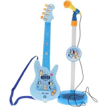 Jucarie set chitara si microfon Bluey