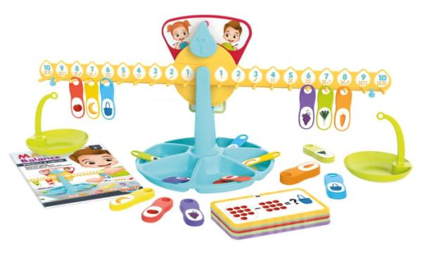Jucarie balanta numerica set educativ cu cifre pentru copii