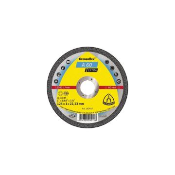 Disc taiere inox si metal, Klingspor A60 Extra, 125x1mm de la Oltinvest Company Srl