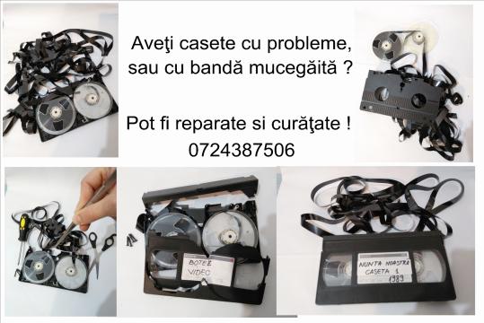 Reparatii casete video / reconditionare benzi video