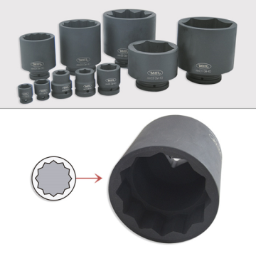 Tubulara impact 1/2` XZN 36 mm JBM de la Auto Care Store Srl