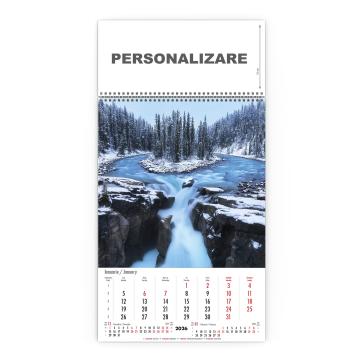 Calendar de perete cu imagini 2026 - cascade