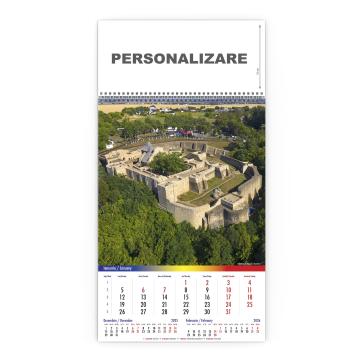 Calendar de perete cu imagini - cetati