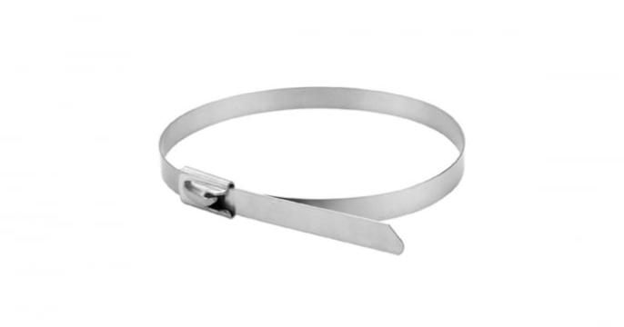 Coliere metalice autoblocante din inox 4.6 mm set 100 bucati de la Angelbear Management Srl