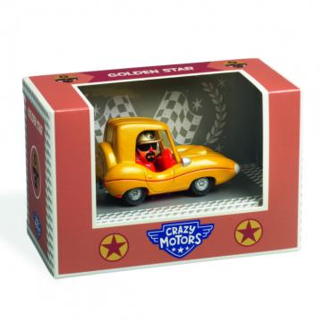 Jucarie Masina Golden Star, Crazy Motors, Djeco de la Montana Imobiliare Srl
