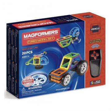 Jucarie set magnetic roti amuzante, Magformers