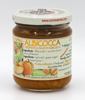 Dulceata acrisoara din caise eco, 210 gr