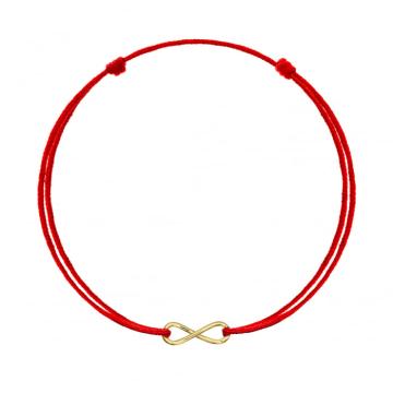 Bratara snur rosu pentru bebelusi sau copii, infinit mic