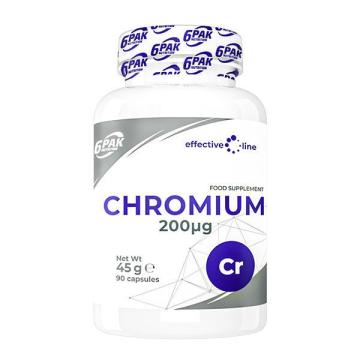 Supliment alimentar Chromium 200 mcg 90 capsule de la Krill Oil Impex Srl