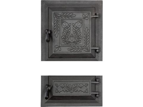 Usa fonta din 2 bucati pentru soba teracota de la Baralchim Srl