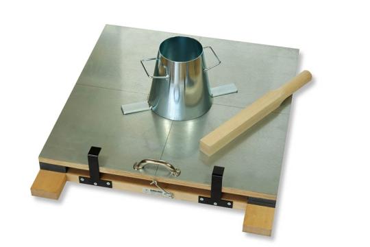 Masa imprastiere beton, Form+Test