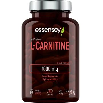 Supliment alimentar L-Carnitine 90 capsule, Essensey de la Krill Oil Impex Srl