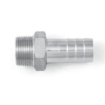 Portfurtun inox, filet exterior 1 1/2, pentru furtun 38 mm de la Rodomar International Srl