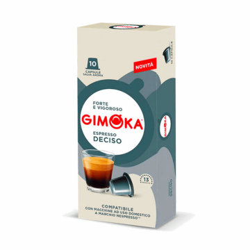 Cafea Gimoka Nespresso Deciso 10 capsule de la Activ SDA Srl