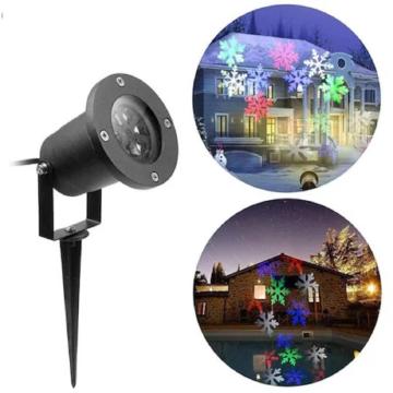 Proiector fulgi de zapada colorati cu LED RGB de la Startreduceri Exclusive Online Srl - Magazin Online Pentru C