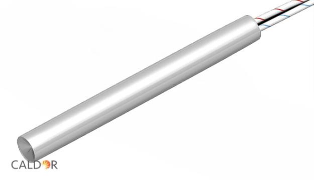 Rezistenta cartus O12A 200 mm, 800W, 230V, cablu 1 m de la Caldor Heat &Engineering Srl