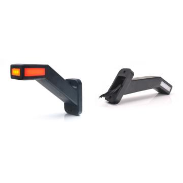 Lampa gabarit Led cu brat 1171L W168.4, 12V-24V, pozitie alb de la Auto Care Store Srl