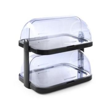 Racitor display Roll top 440x320x(H)440 mm, plastic ABS/SAN