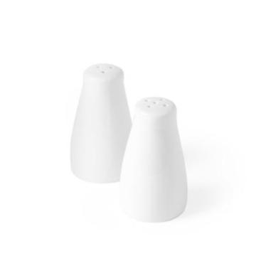Set pentru condimente sare&piper 42x(H)80 mm, portelan de la Clever Services SRL