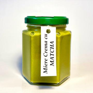 Miere crema cu Macha