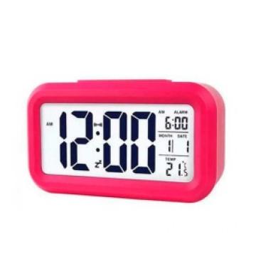 Ceas cu termometru si alarma roz de la LND Albu Profesional Srl