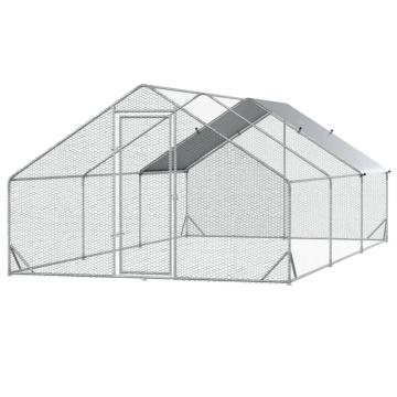 Cotet de gaini, pasari, pentru exterior 6 x 3 x 2 metri de la Baralchim Srl