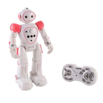 Jucarie interactiva roz Cady robot inteligent, senzorial