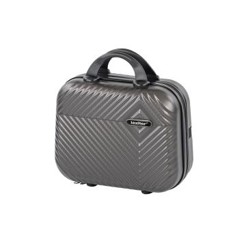 Valiza manuala cu capac dur 28x36x16 cm gri TraveLux Pro